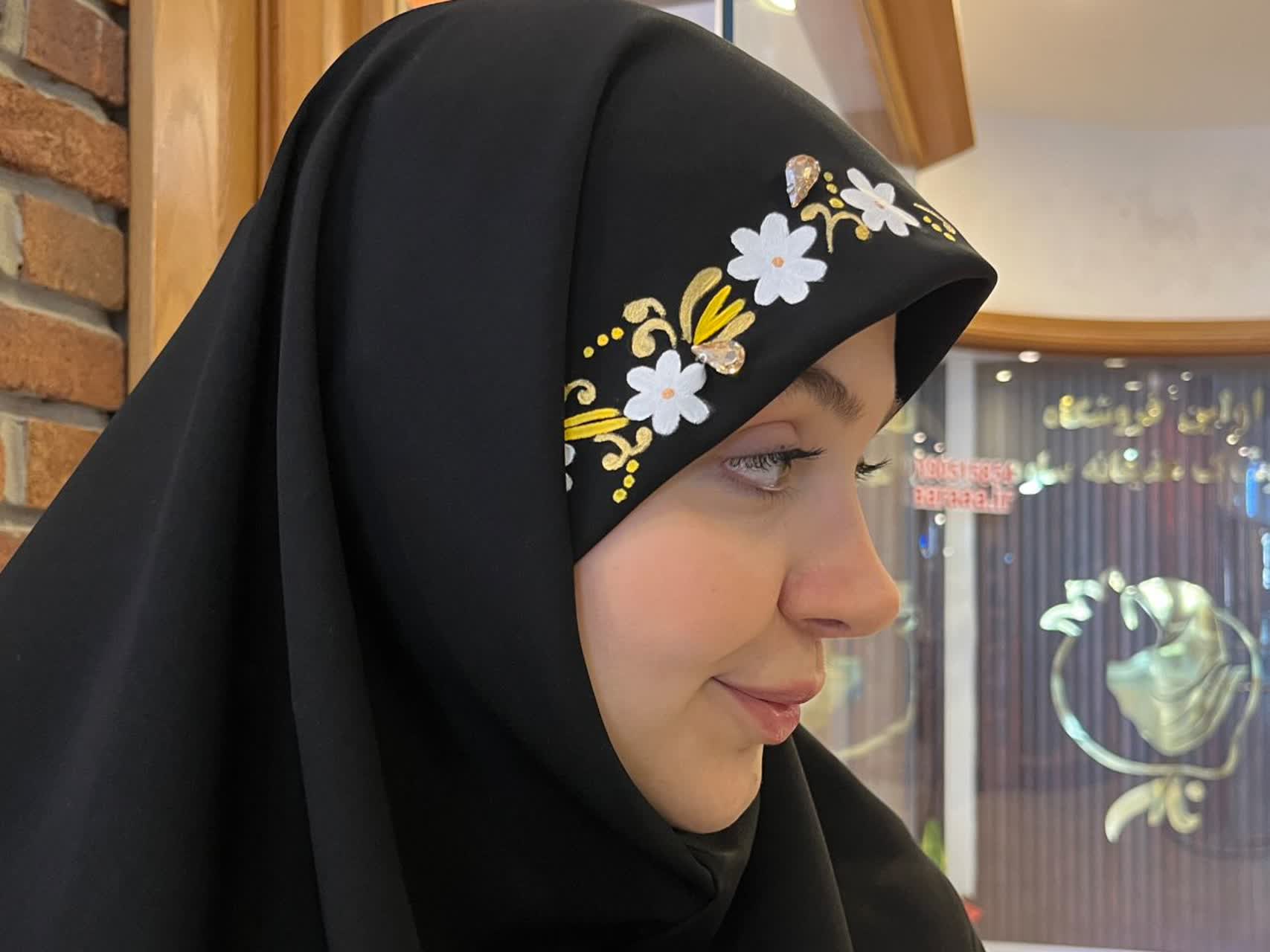خرید مقنعه کرپ
